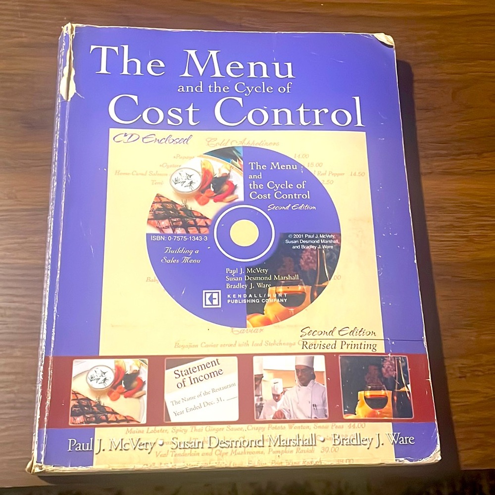 The Menu and the cycle of the Cost Control